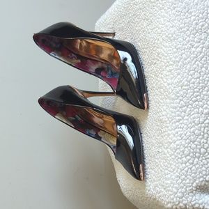 Ted Baker London Black Patent Leather 4" heel